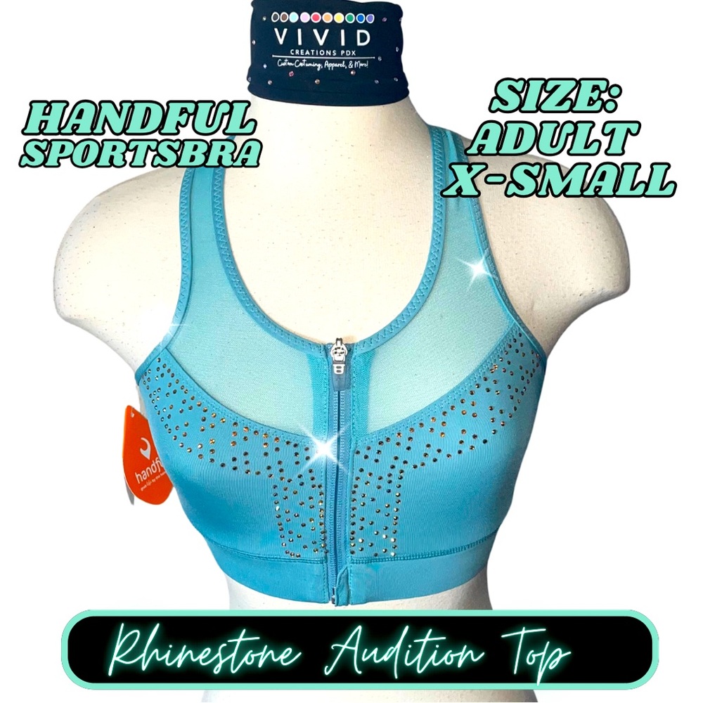 Handful Sports Bra- NBA NFL IFL WHL Pro Cheer Pro Dance Audition Top